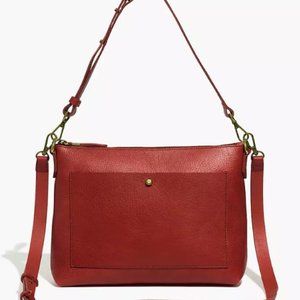 Madewell - The Transport Shoulder Crossbody Bag in Pomegranate Seed